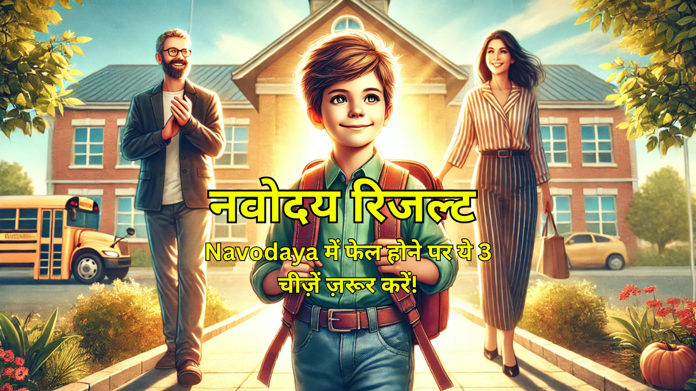 "Navodaya में फेल छात्रों के लिए सबसे बढ़िया विकल्प! जानें अब भी है मौका"