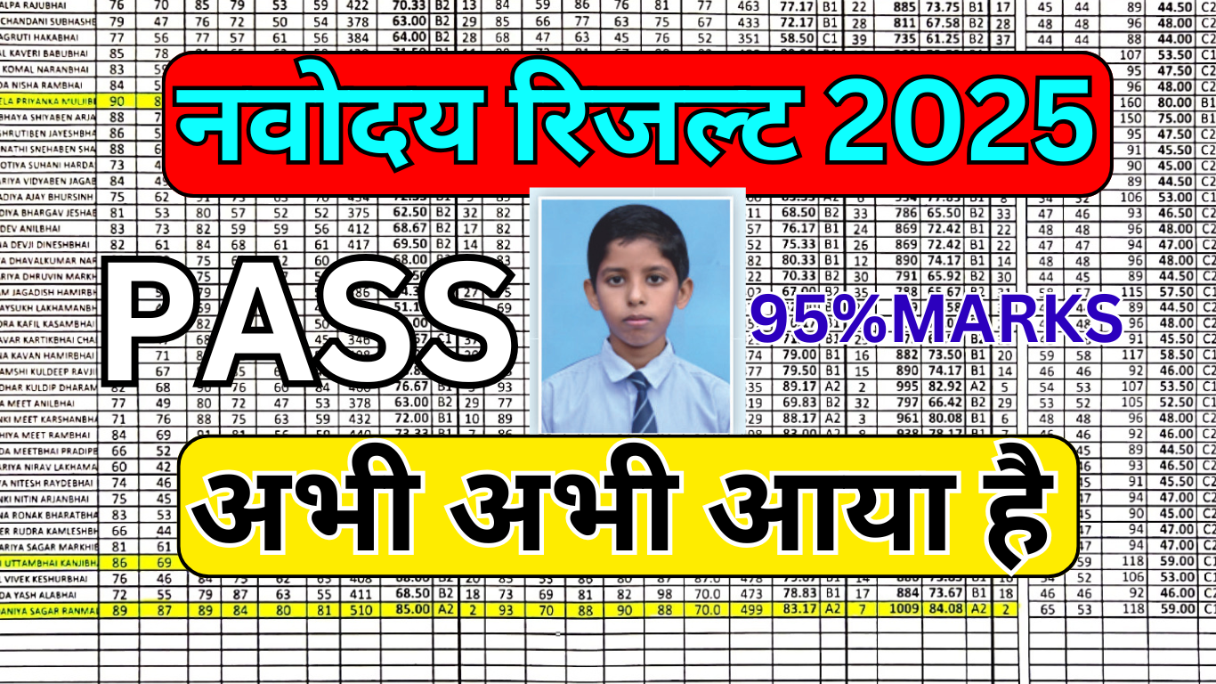 JNV Result 2025: क्या आज आएगा परिणाम? पूरी जानकारी यहाँ पढ़ें!