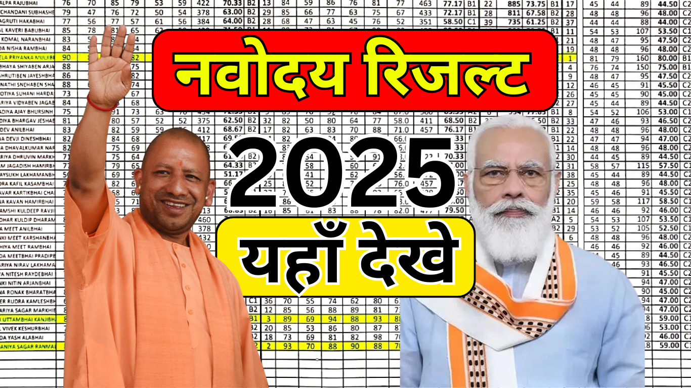 Navodaya Result 2025 – सिलेक्शन लिस्ट में अपना नाम ढूंढें अभी!