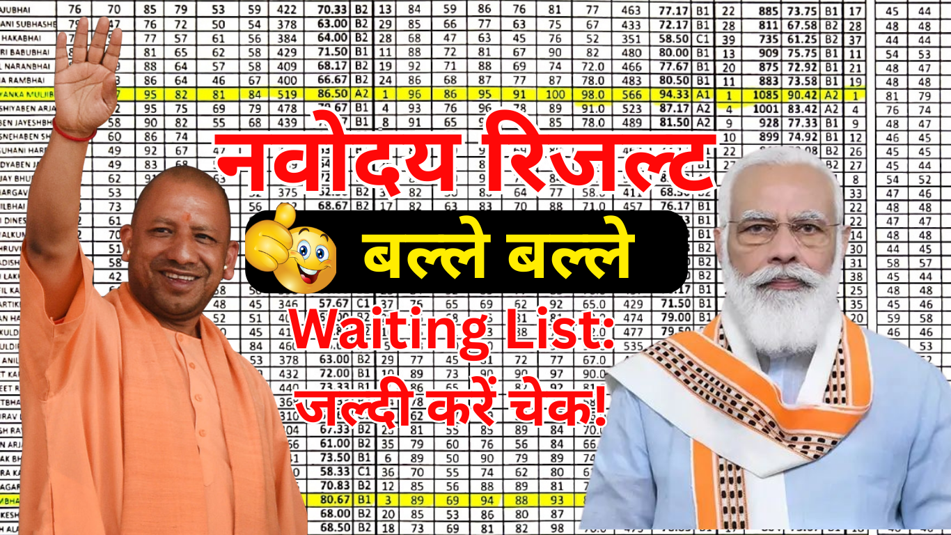 JNV Class 6 2nd Waiting List: जल्दी करें चेक!