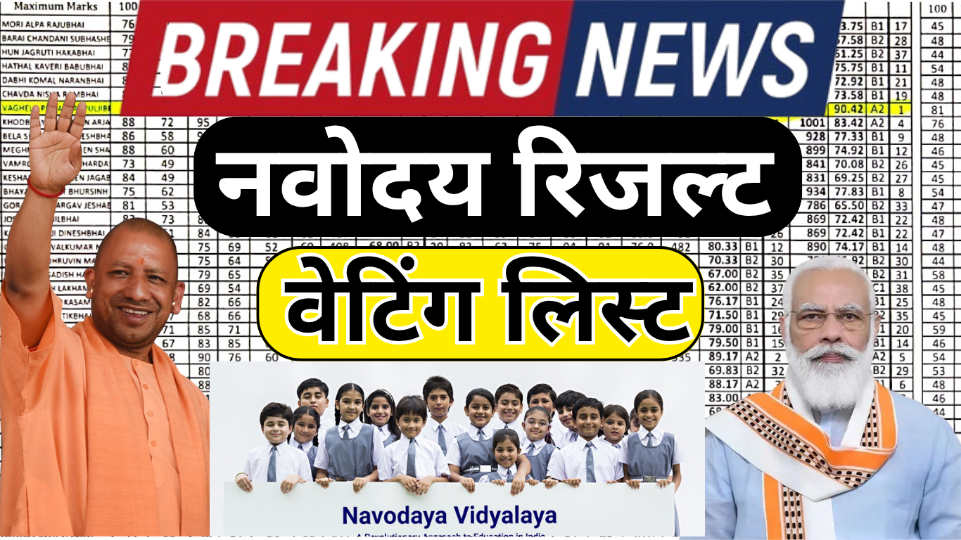 JNV 2025: प्रतीक्षा सूची में शामिल छात्रों के लिए जरूरी सूचना
