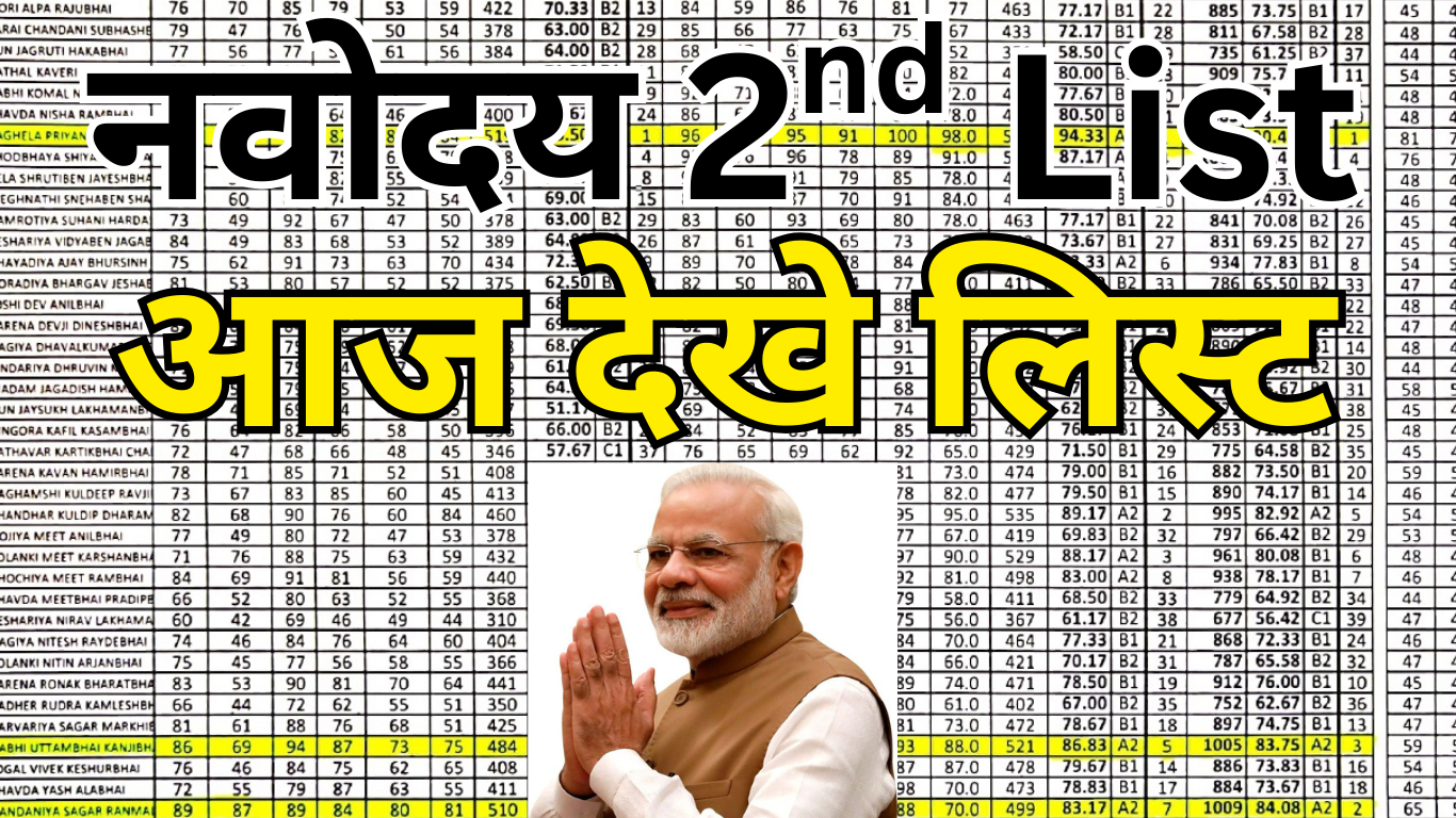नवोदय प्रतीक्षा सूची में नाम आने का सही तरीका
