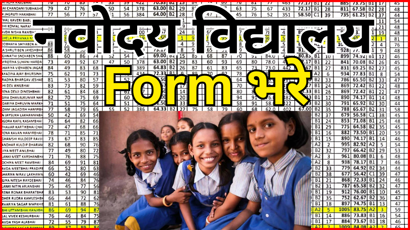 JNVST Class 6 Application 2025: