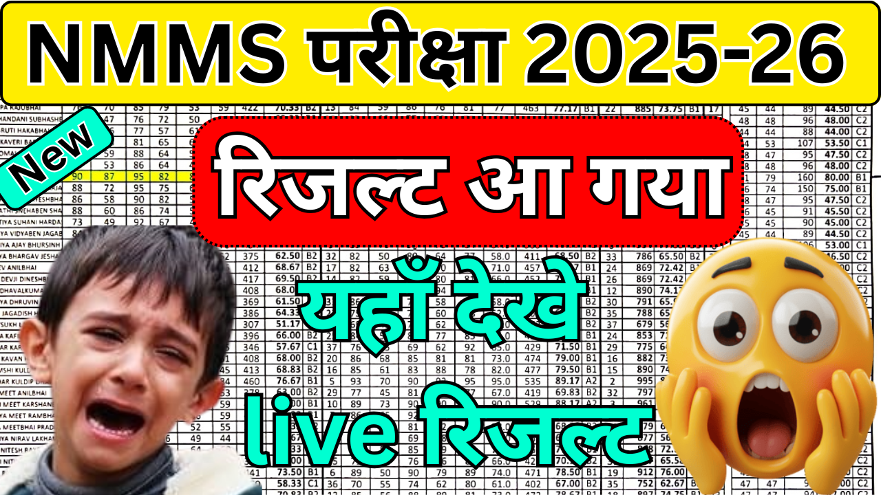 NMMS Result 2025: राज्यवार पूरी सूची यहाँ देखें
