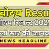 नवोदय रिजल्ट 2025 – जिला स्तर की जानकारी