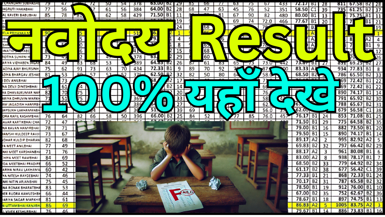 Navodaya Result 2025 – Official Link Here