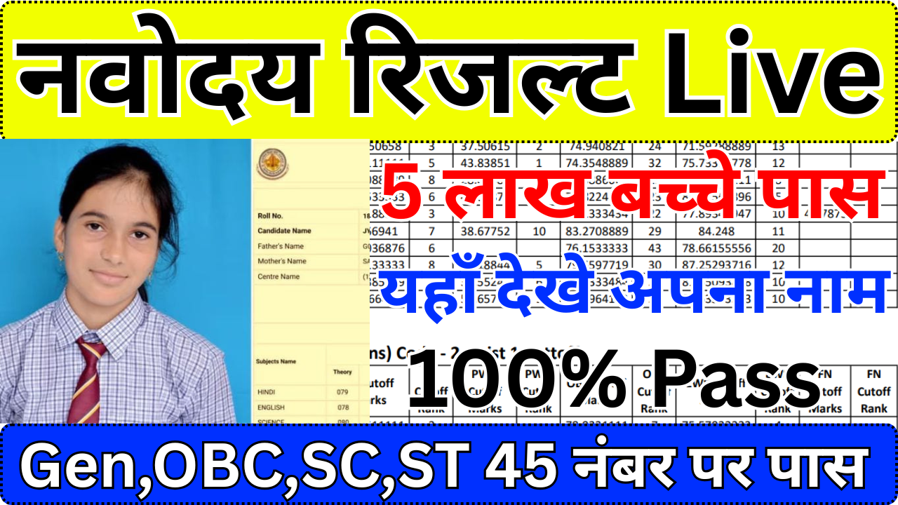 Navodaya Result 2025 – Document Verification Guide