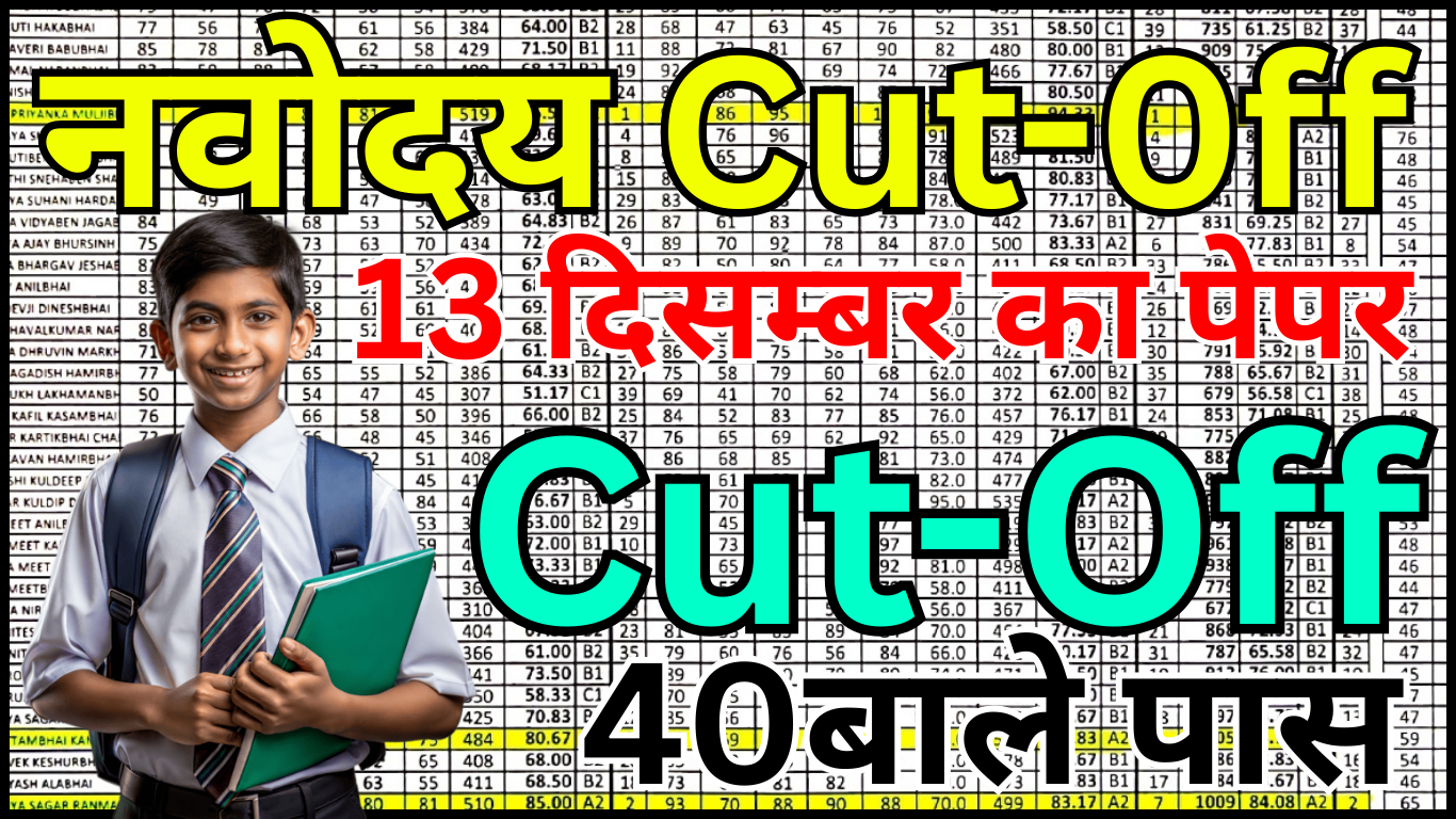 Navodaya Cut Off Out – सभी राज्यों की Cut Off एक जगह