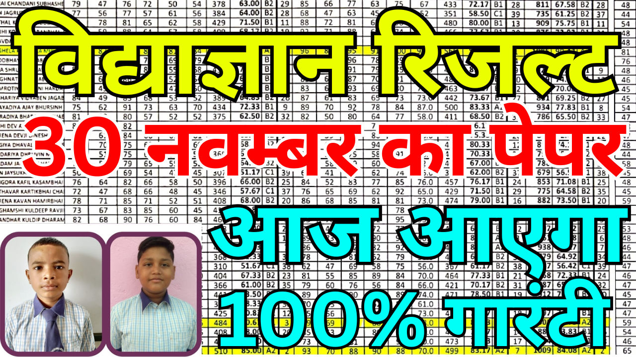 Vidyagyan Result Check करने के लिए जरूरी बातें