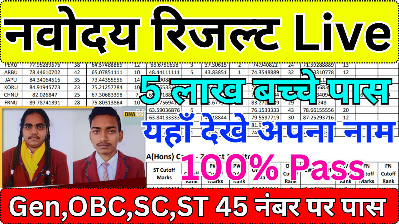 नवोदय रिजल्ट 2026 कब तक देखें – पूरी जानकारी सरल भाषा में