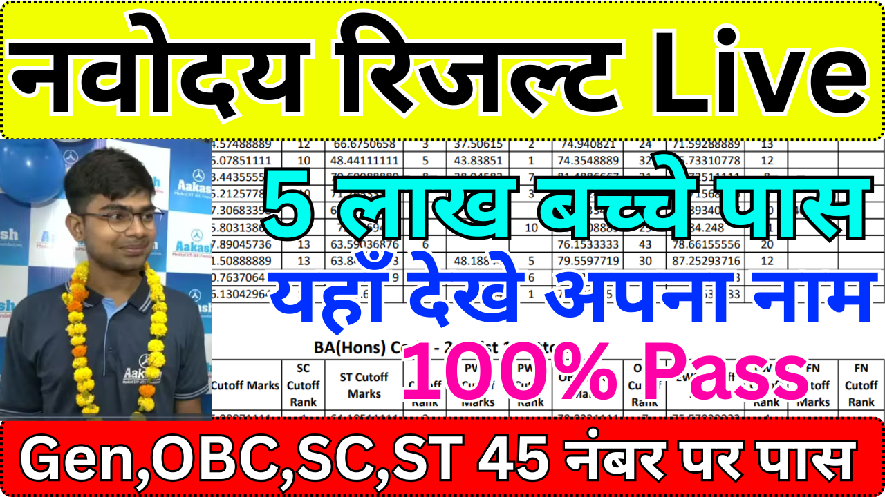 नवोदय रिजल्ट 2026 में दस्तावेज सत्यापन प्रक्रिया – अभिभावकों और छात्रों के लिए गाइड