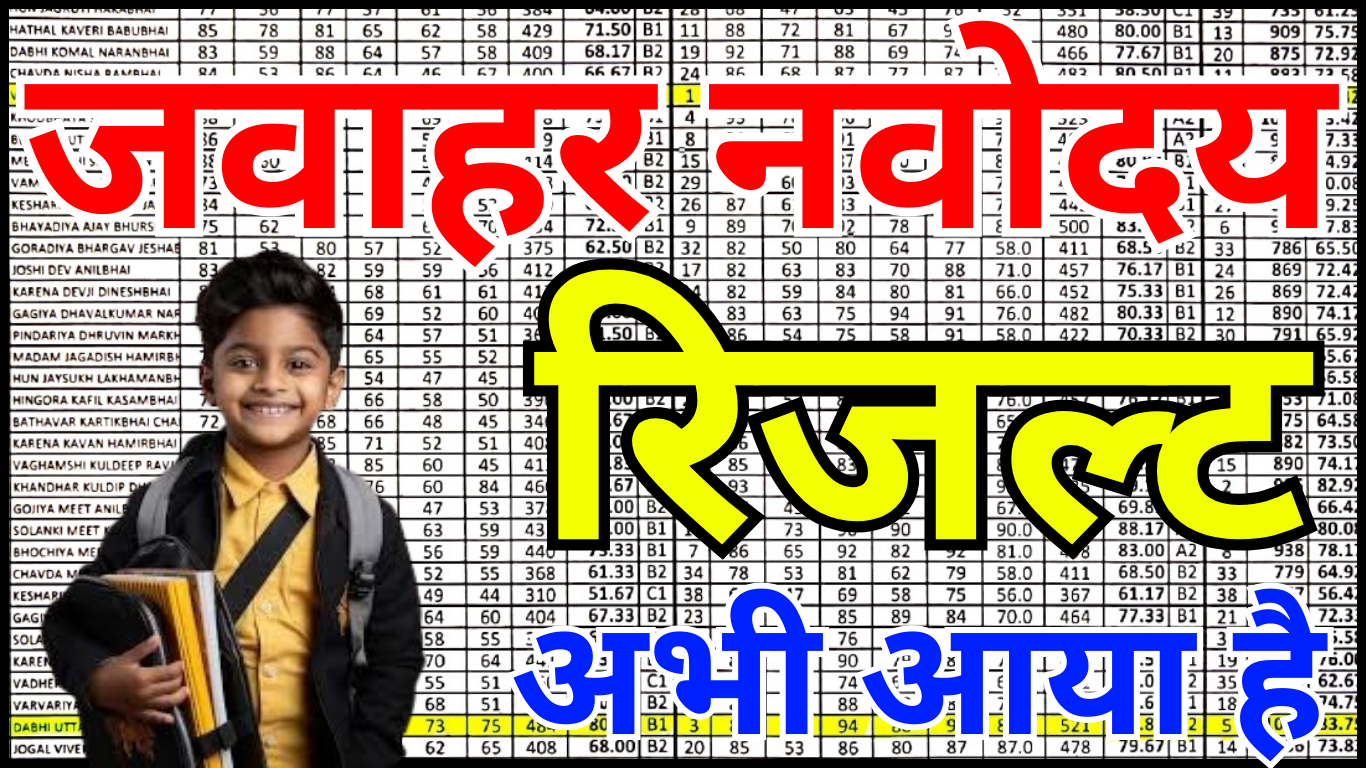 नवोदय रिजल्ट आ गया! चयन के बाद ये 7 काम तुरंत करें